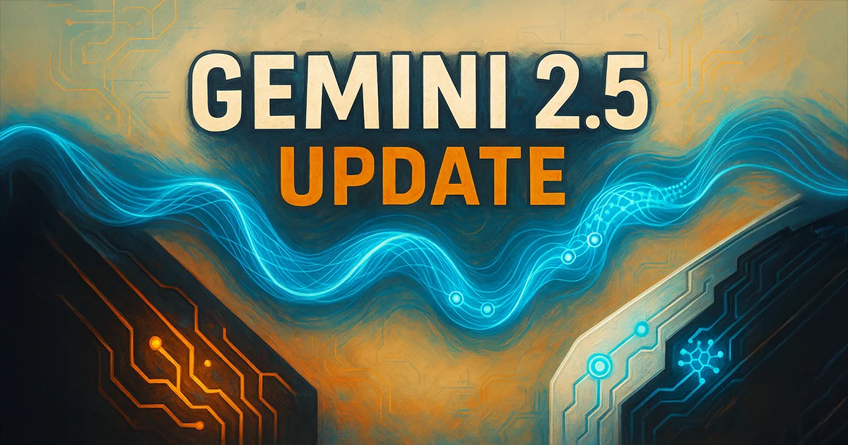 Ein schrilles Bild mit Gemini 2.5 Update
